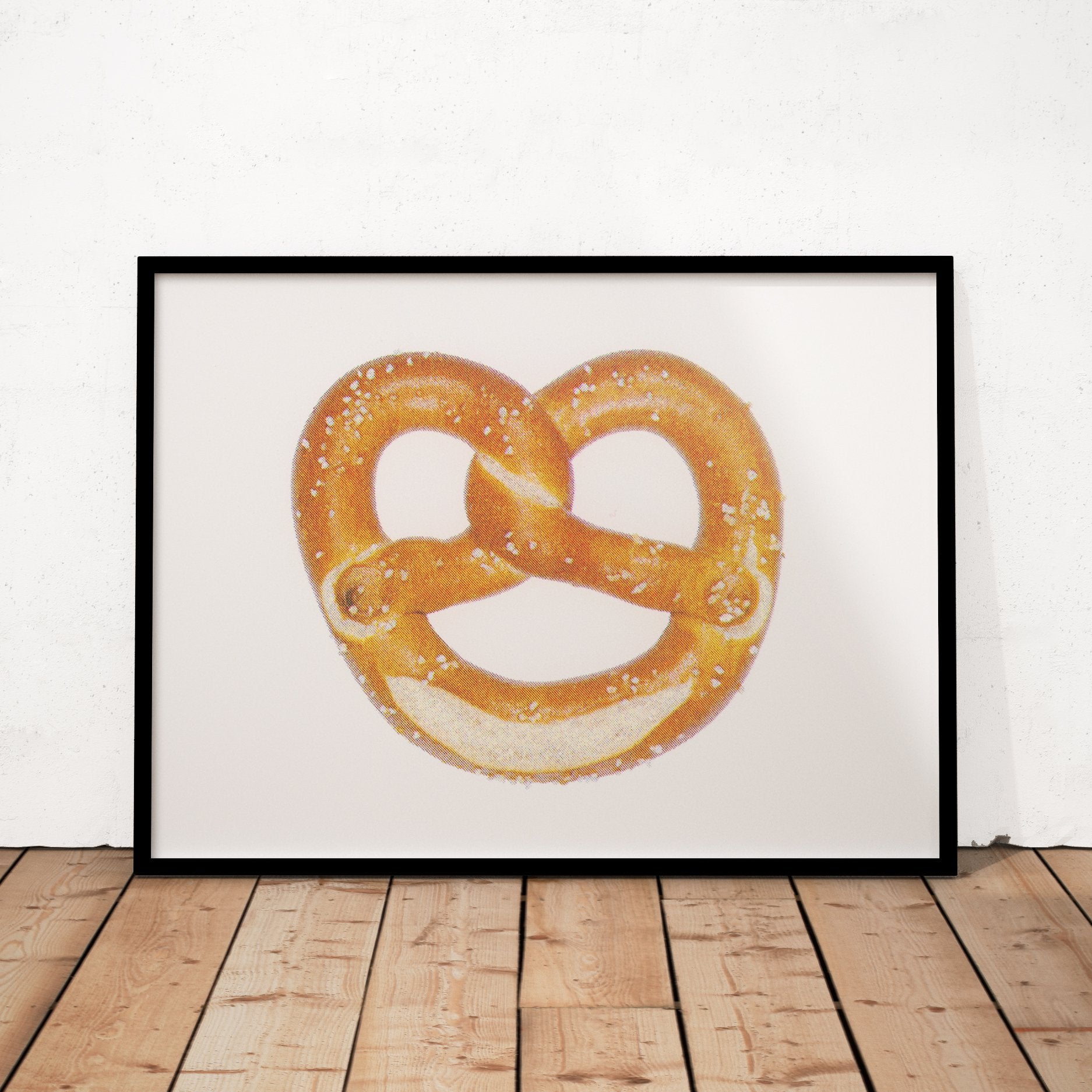 Kunstprint poster pretzel