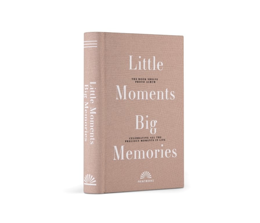 Printworks boekenplank album - Little Moments Big Memories