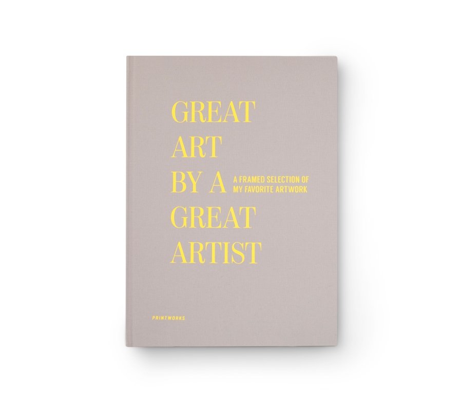 Printworks Kaderboek - Great Art - Beige